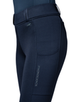 Schockemohle Dorina Ladies Full Grip Riding Tights, Dark Navy