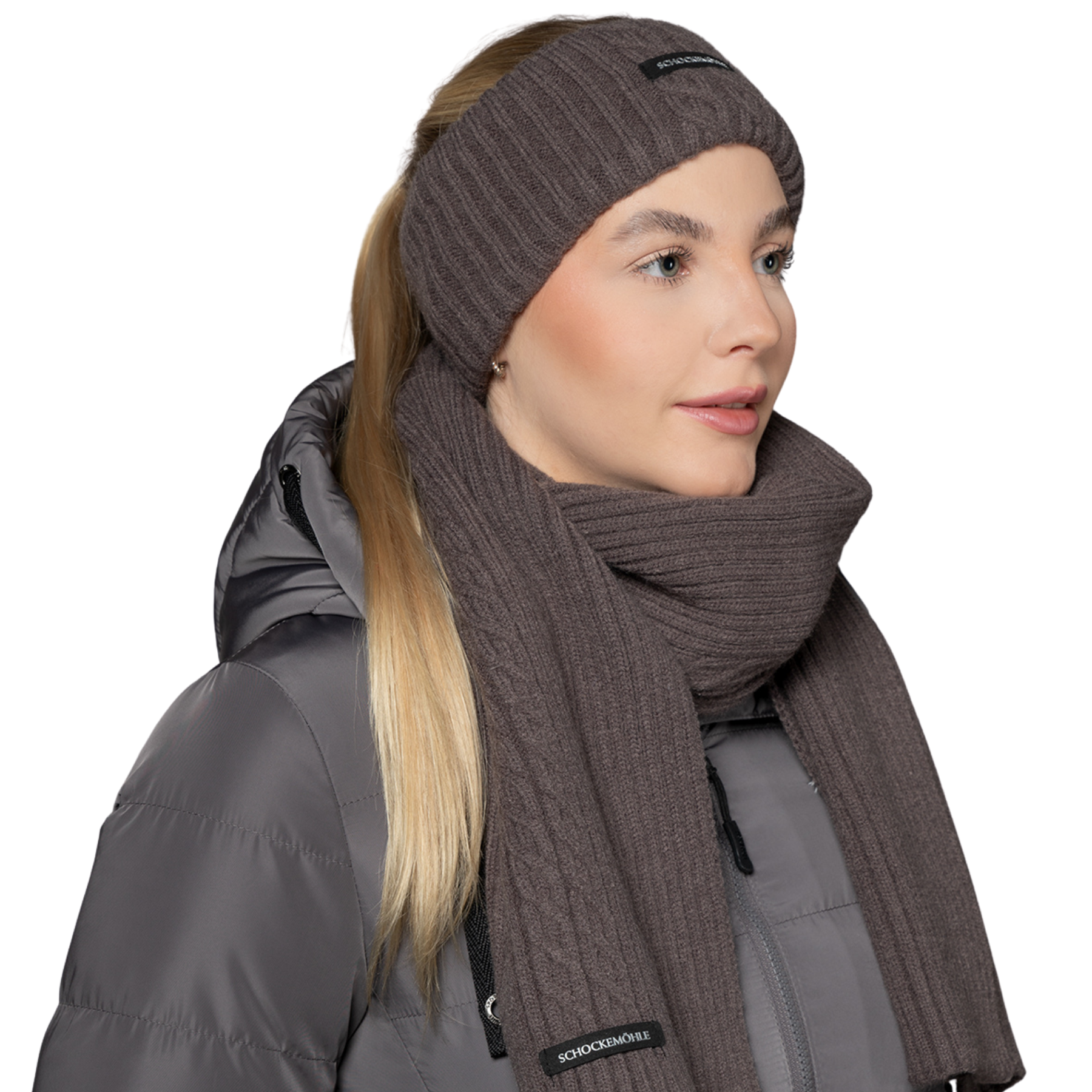 Schockemohle Headband Style, Dusty Chocolate