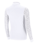 Schockemohle SPAlicia Style Ladies Long Sleeve Competition Shirt, White
