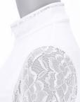 Schockemohle SPAlicia Style Ladies Long Sleeve Competition Shirt, White