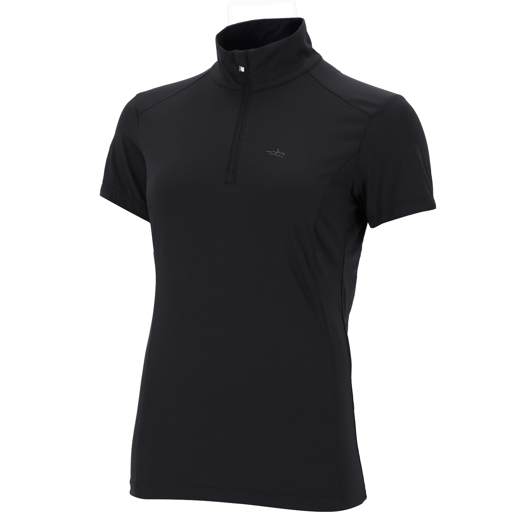 Schockemohle SPAmara Style Ladies Short Sleeve Training Shirt, Dark Gray