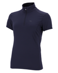 Schockemohle SPAmara Style Ladies Short Sleeve Training Shirt, Dark Navy