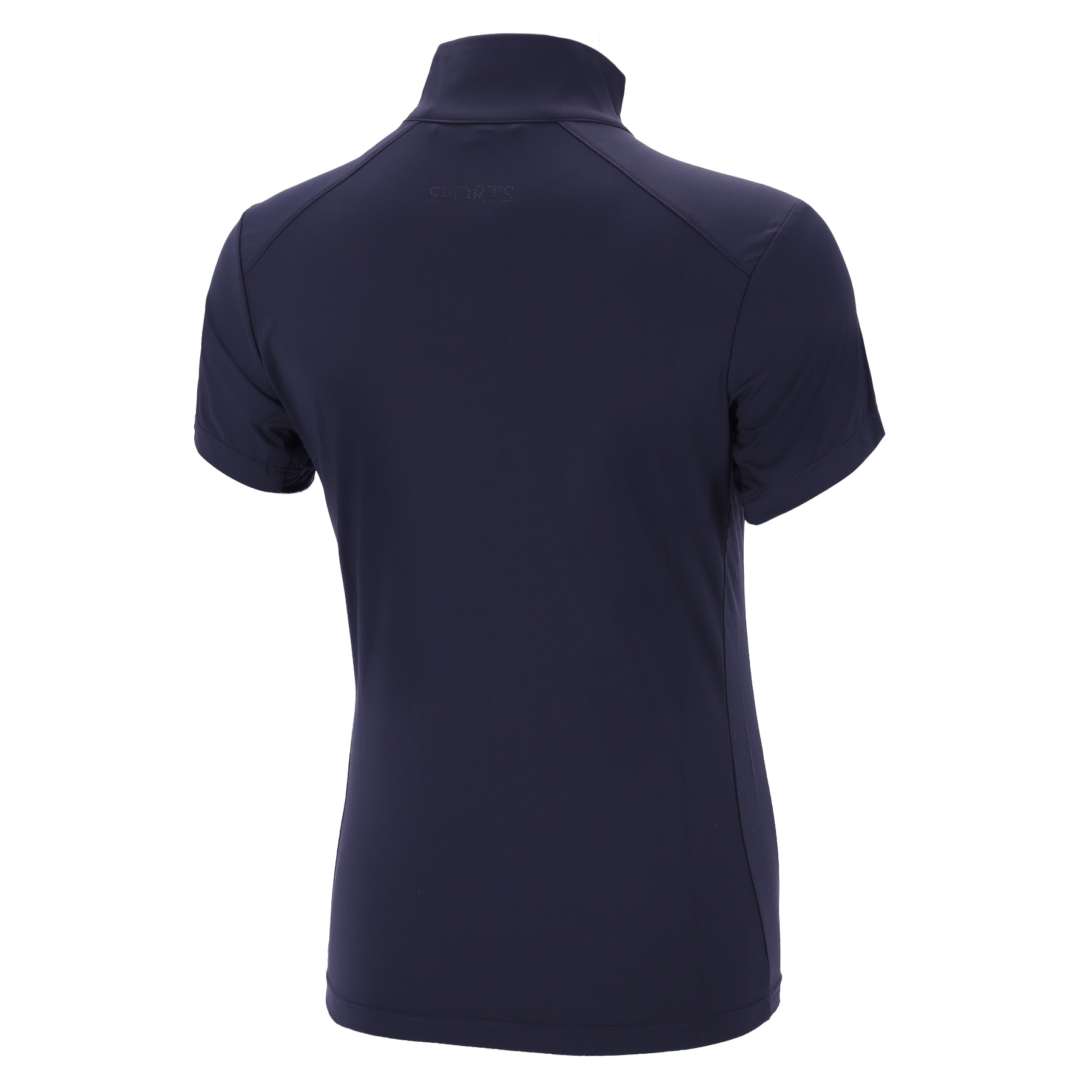 Schockemohle SPAmara Style Ladies Short Sleeve Training Shirt, Dark Navy