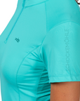 Schockemohle SPAmara Style Ladies Short Sleeve Training Shirt, Sea Green
