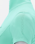 Schockemohle SPAmara Style Ladies Short Sleeve Training Shirt, Sea Green