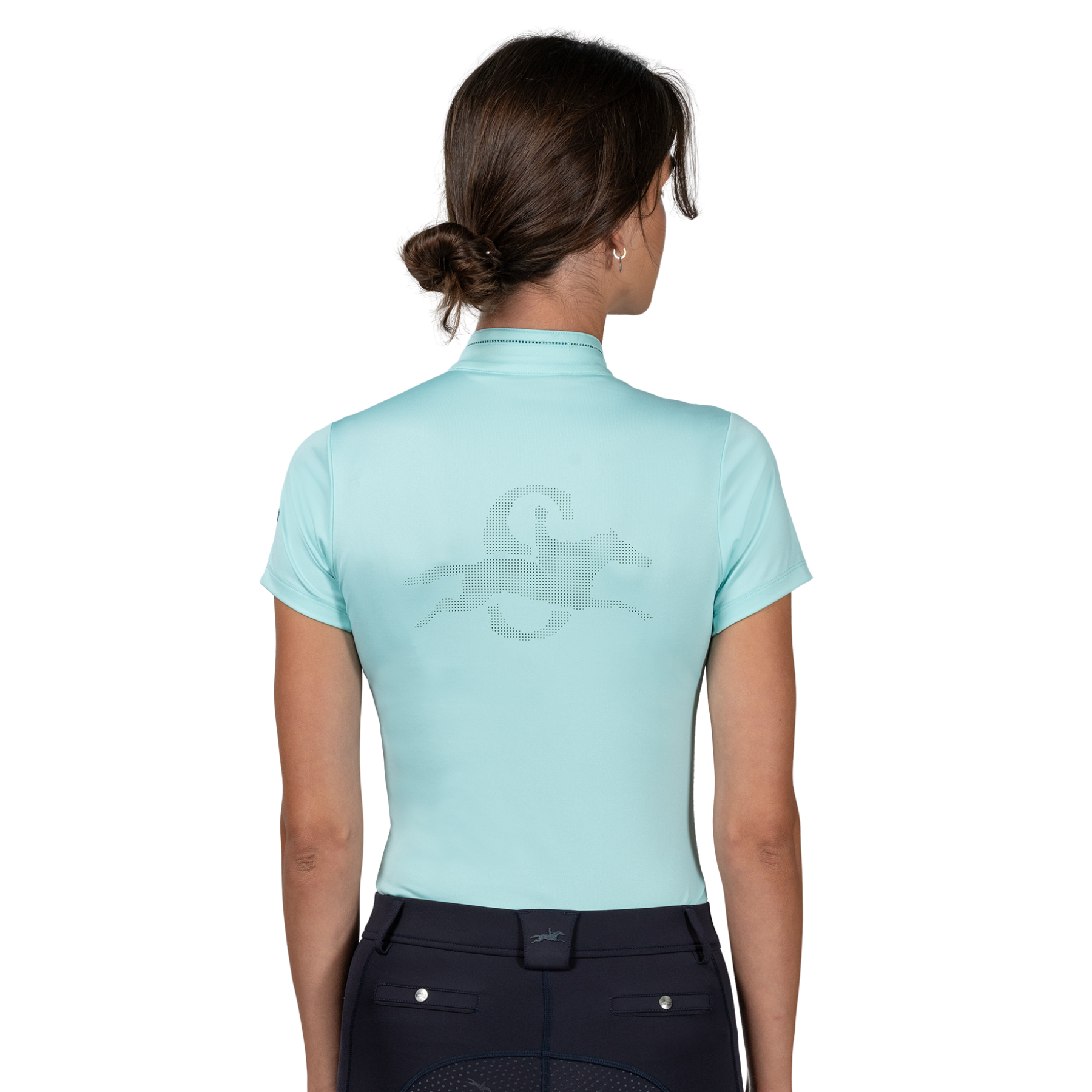 Schockemohle SPPoppy Style Ladies Short Sleeve Training Shirt Equestrian Performance Top