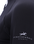 Schockemohle SPWinter Page Style Ladies Long Sleeve Training Shirt, Dark Gray