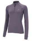 Schockemohle SPWinter Page Style Ladies Long Sleeve Training Shirt, Dusty Chocolate