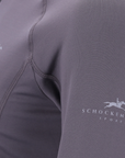 Schockemohle SPWinter Page Style Ladies Long Sleeve Training Shirt, Dusty Chocolate