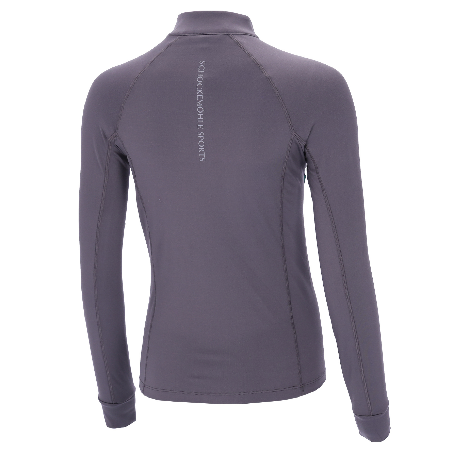 Schockemohle SPWinter Page Style Ladies Long Sleeve Training Shirt, Dusty Chocolate