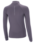 Schockemohle SPWinter Page Style Ladies Long Sleeve Training Shirt, Dusty Chocolate