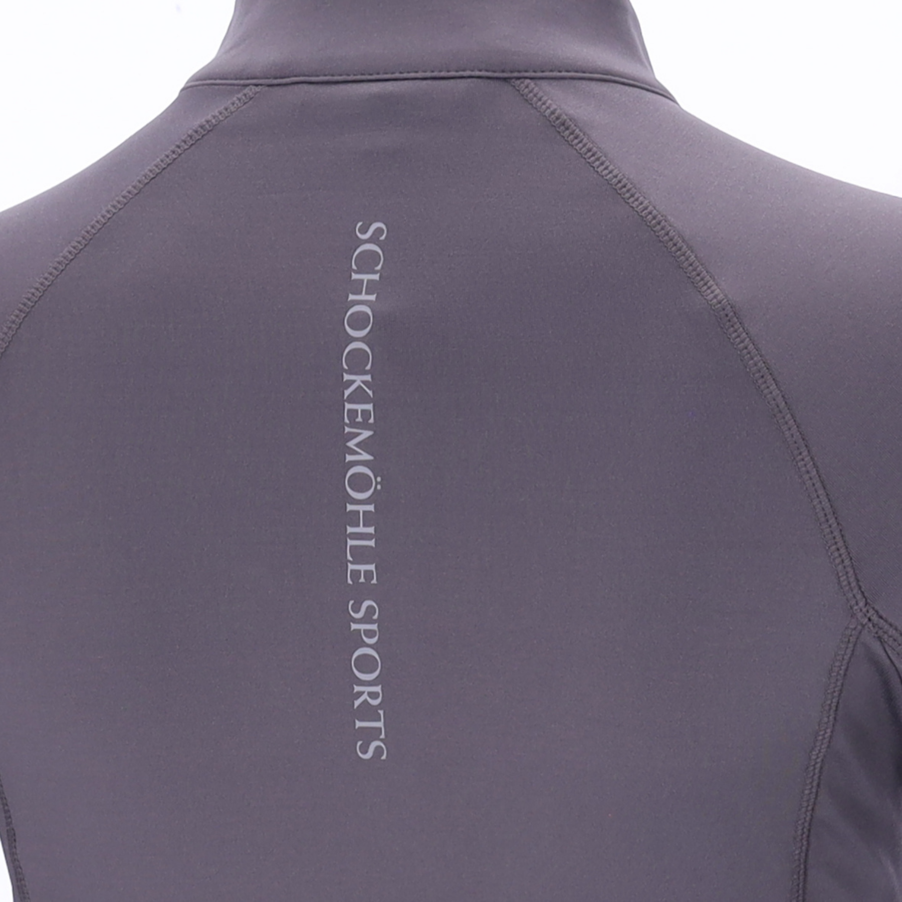 Schockemohle SPWinter Page Style Ladies Long Sleeve Training Shirt, Dusty Chocolate