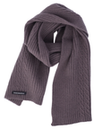 Schockemohle Scarf, Braided Style, Dusty Chocolate