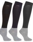 Schockemohle Show Socks,Navy/Black/Gray