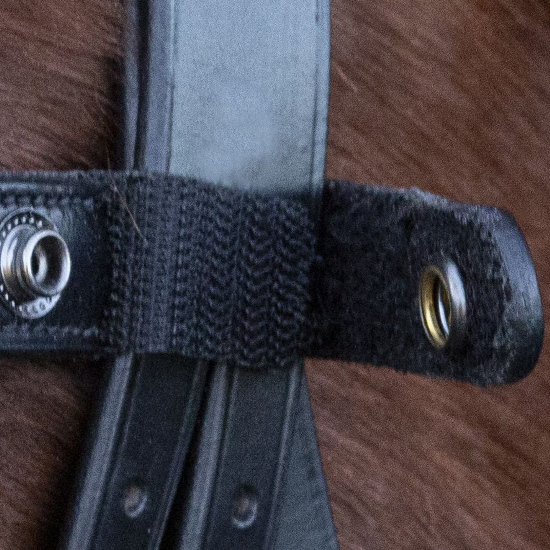 Schockemohle Siena Snap On Browband, Black/Silk