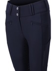 Schockemohle SpGrace Ladies Full Grip Winter Breeches, Dark Navy