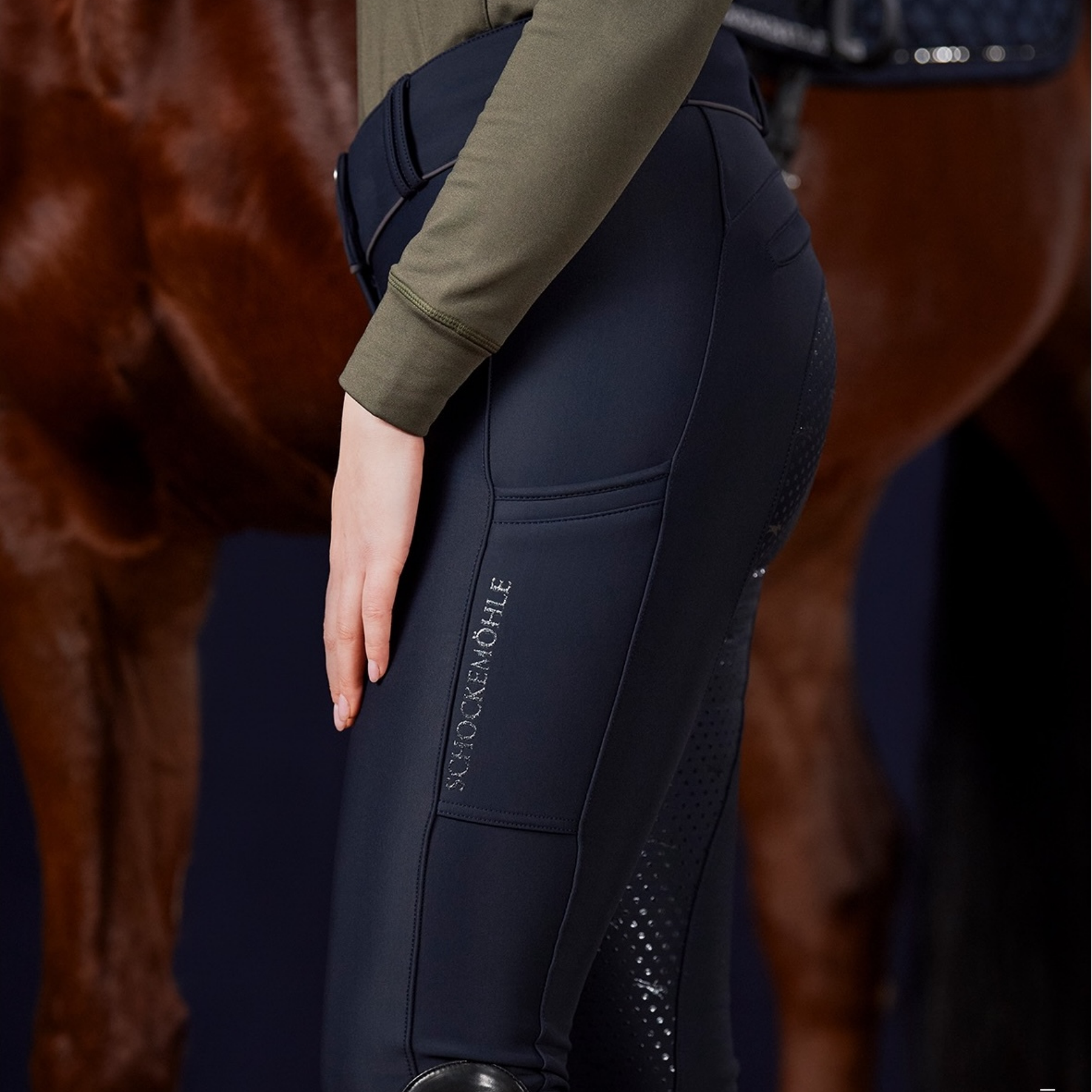 Breeches Zoe Deep Sapphire main image 1