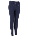 Schockemohle Winter Heather Ladies Full Grip Winter Breeches, True Navy