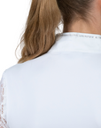 Schockemohle SPAlicia Style Ladies Long Sleeve Competition Shirt, White