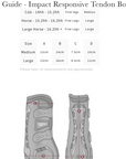 LeMieux Impact Responsive Tendon Boots, Black