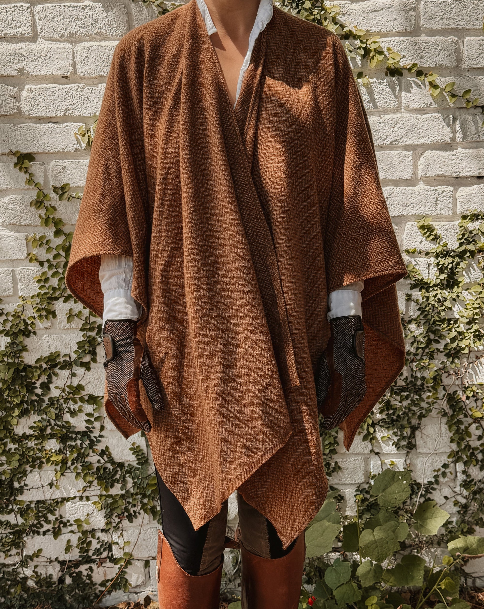 Sixteen Cypress, Herringbone Hunt Wrap