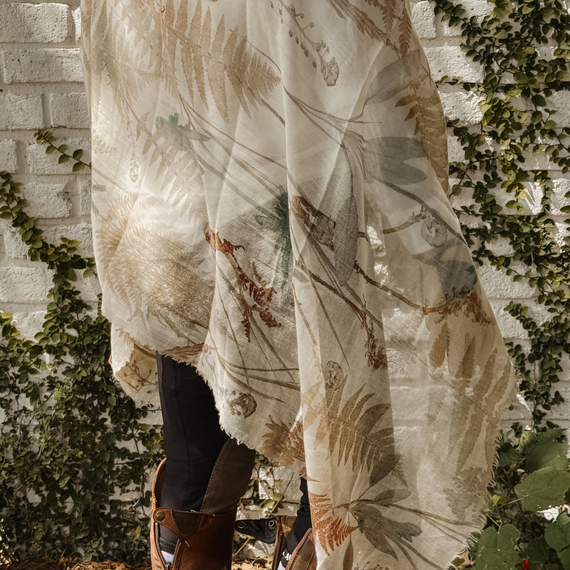 Sixteen Cypress Bridle Path Scarf Italian Cashmere