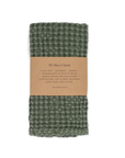 Sixteen Cypress Cotton Waffle Stable Towel, Pine
