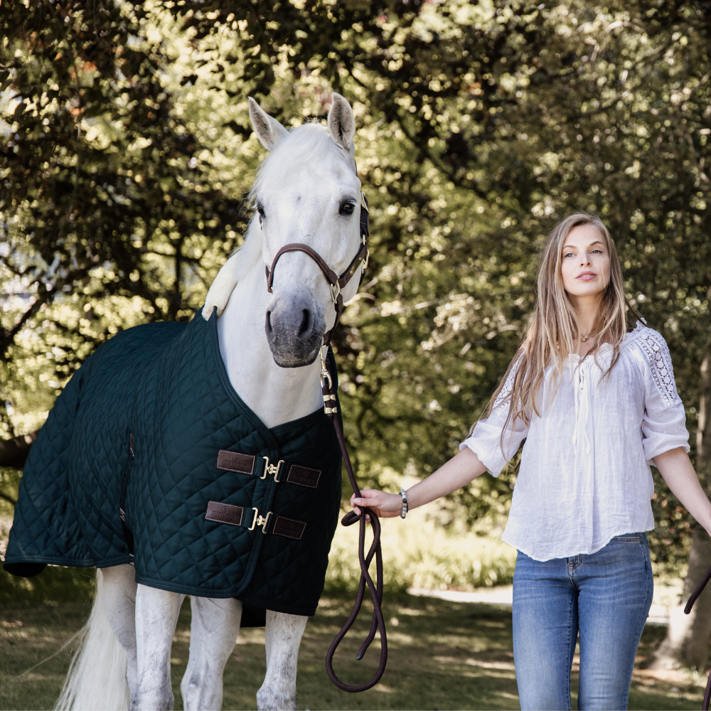 Kenbtucky Horsewear Stable Rug, 400g, Dark Green