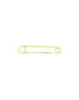 Dubois Cheval Stock Pin - Traditional Gold Spiral
