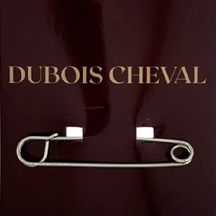 Dubois Cheval Stock Pin - Traditional Silver