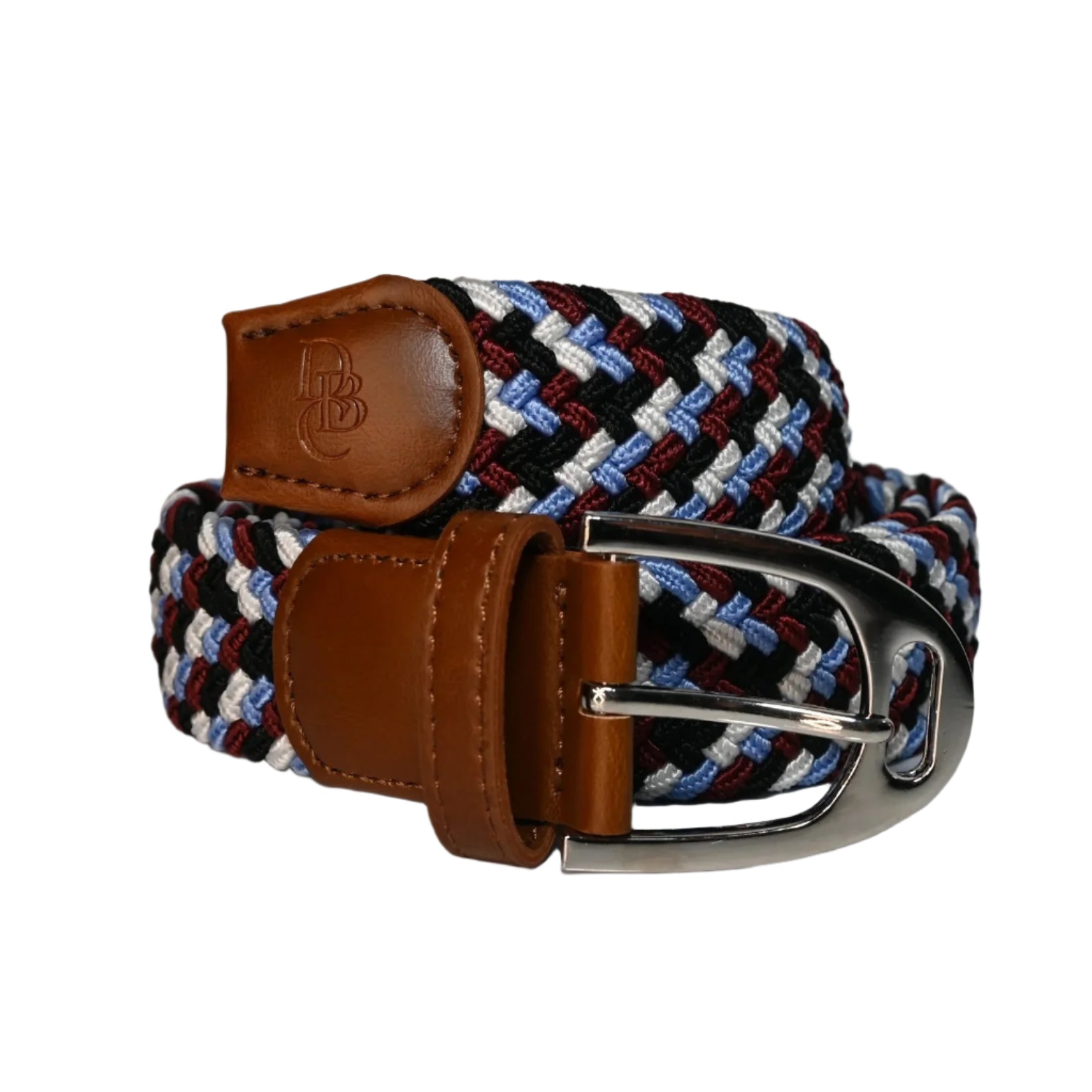 Dubois Cheval Stretch Stirrup Belt, Terracotta Blue
