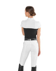 EGO7 Mesh MC Short Sleeve Competition Shirt, Black/White