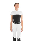 EGO7 Mesh MC Short Sleeve Competition Shirt, Black/White