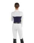 EGO7 Mesh ML Long Sleeve Competition Shirt, Navy/White
