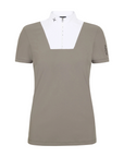 Trolle Center Line Ladies Short Sleeve Competition Polo Balance, Taupe