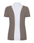Trolle Center Line Ladies Short Sleeve Competition Polo Balance, Taupe