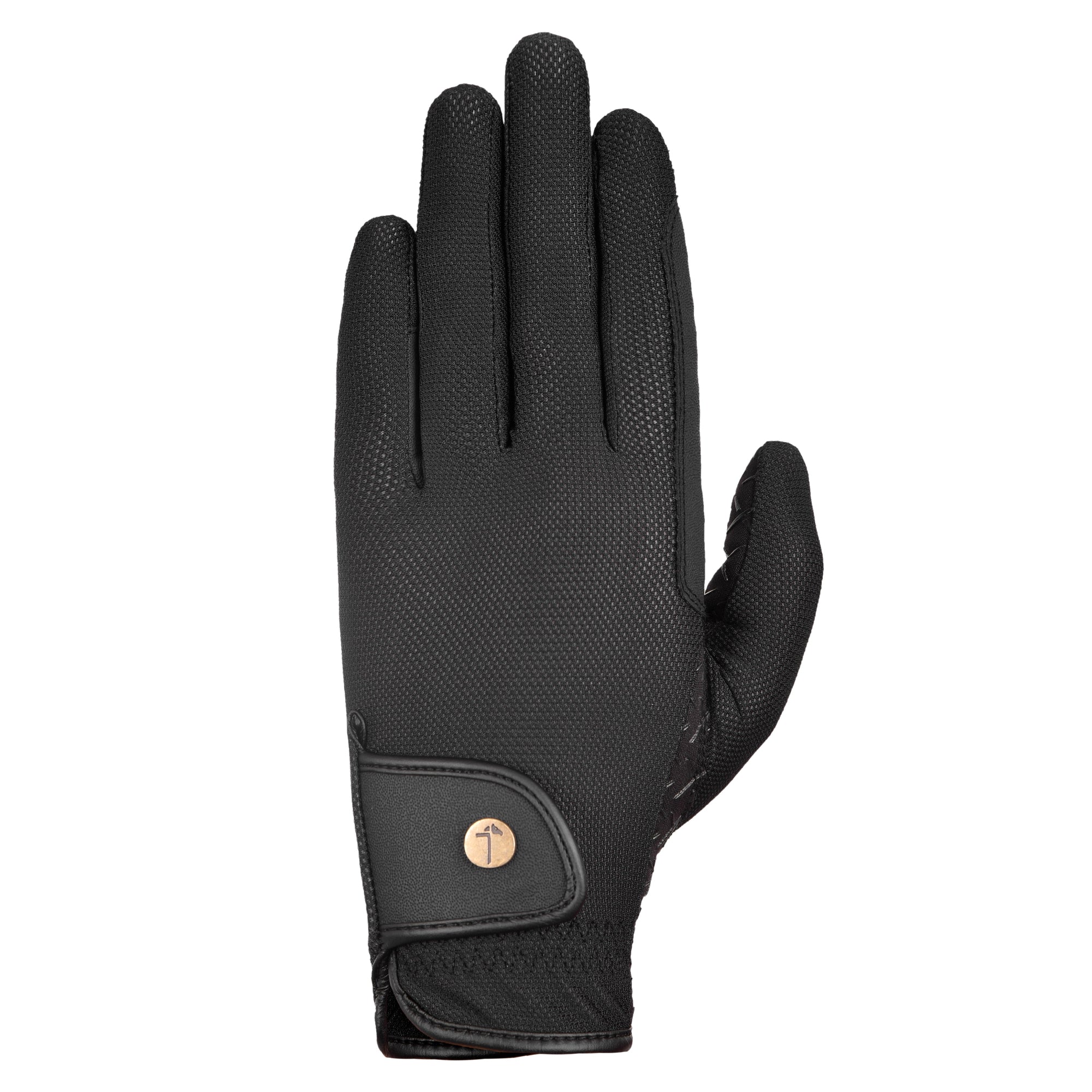 Jake Adams Equestrian, Tactiq Model M Gloves, Black