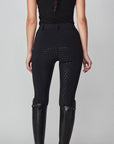 Yagya Ladies Timeless Full Grip Riding Breeches, Black