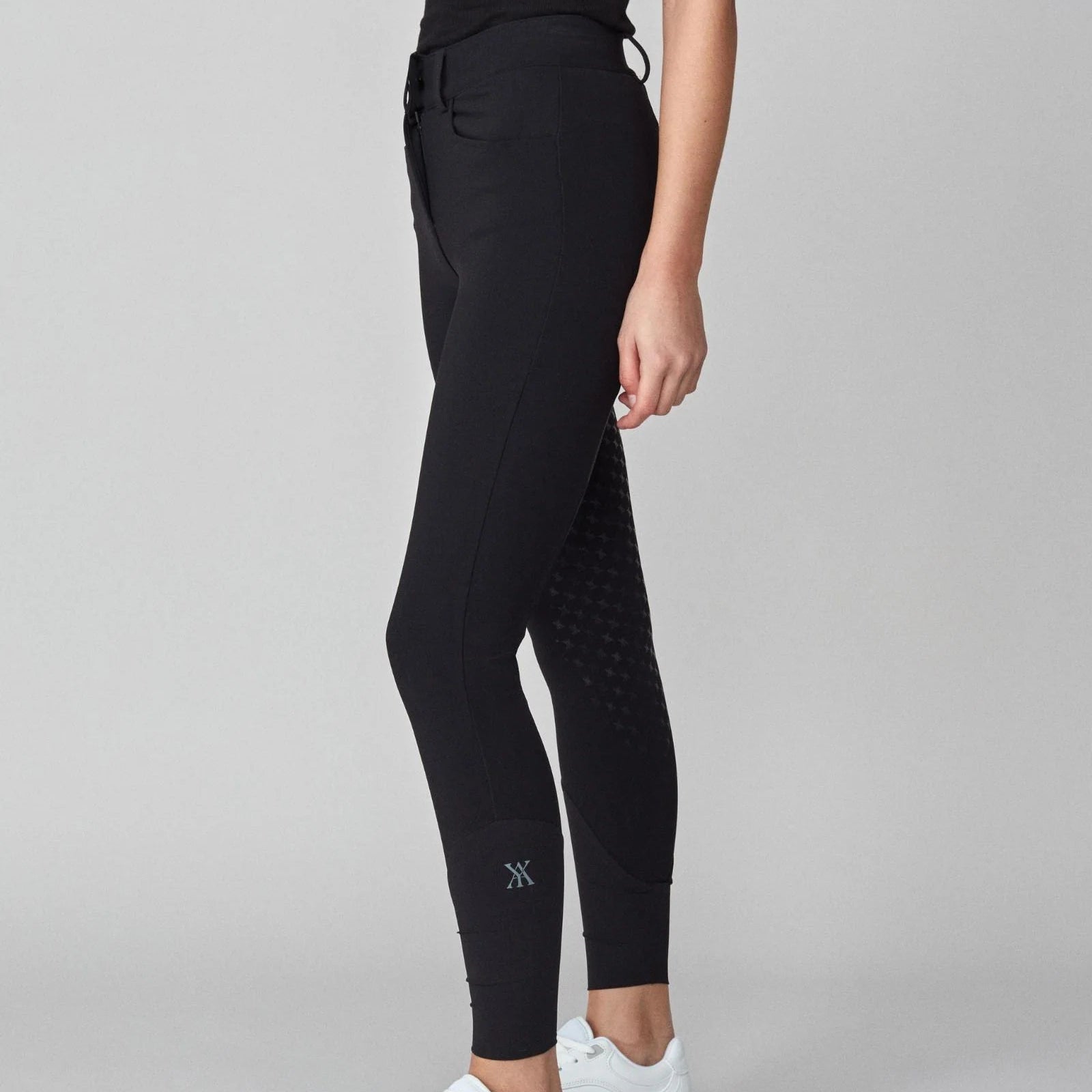 Yagya Ladies Timeless Full Grip Riding Breeches, Black