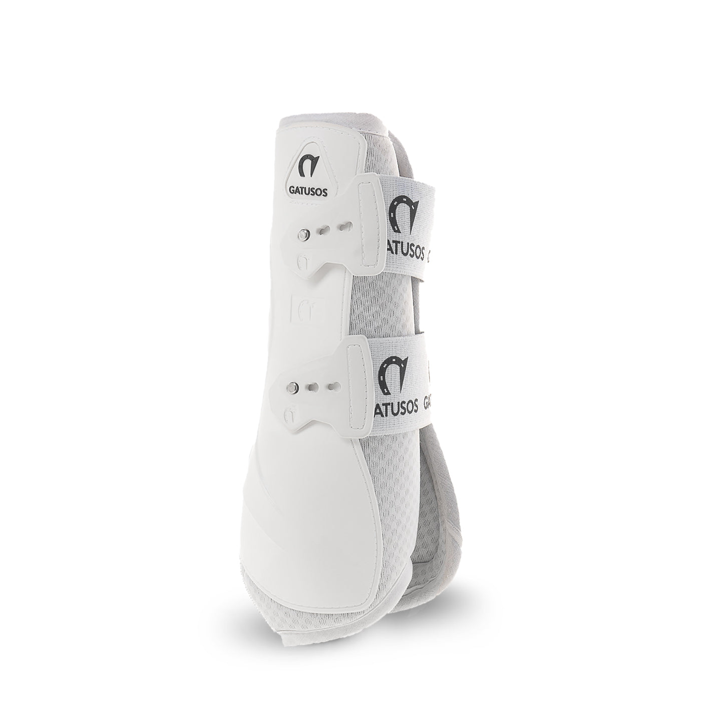 Gatusos Genuins Front Dressage Boots, White
