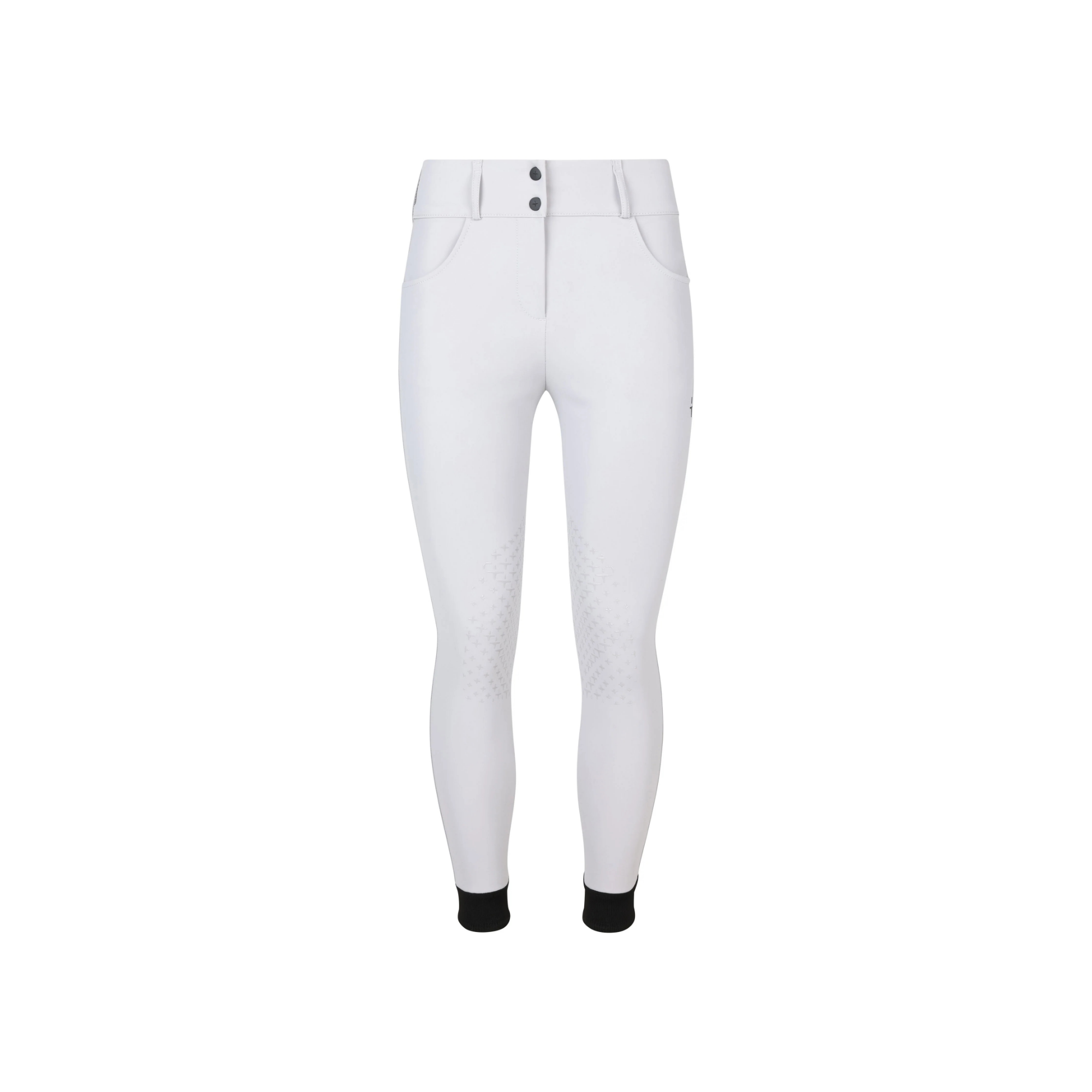Trolle Athl High Waist Full Grip Ladies Breeches, Light Grey