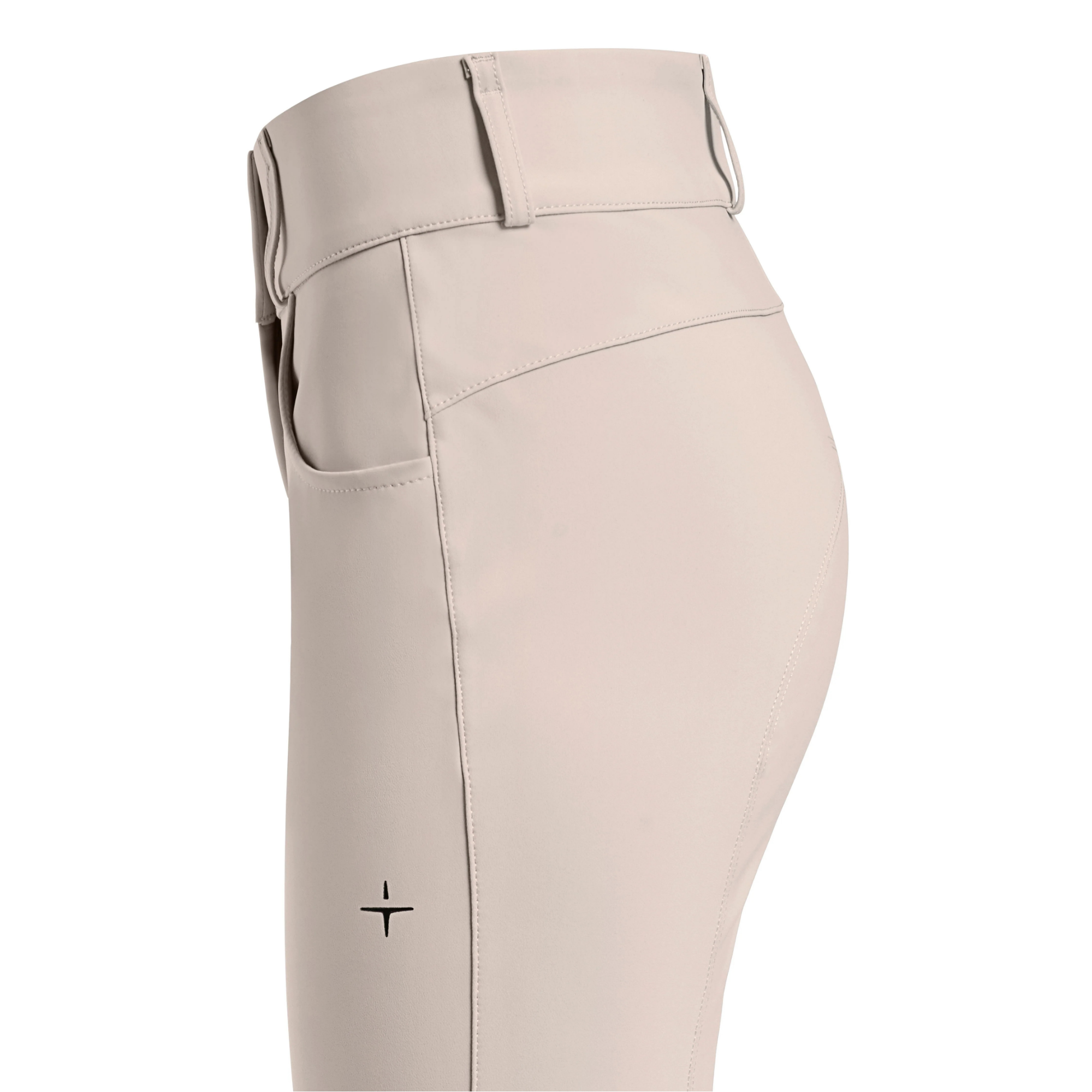 Trolle Athl High Waist Full Grip Ladies Breeches, Sand