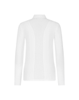 Trolle Ladies NEW Center Line Long Sleeve Competition Polo Balance, White