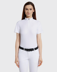 Trolle Ladies Short Sleeve AERO Competition Polo Balance, White