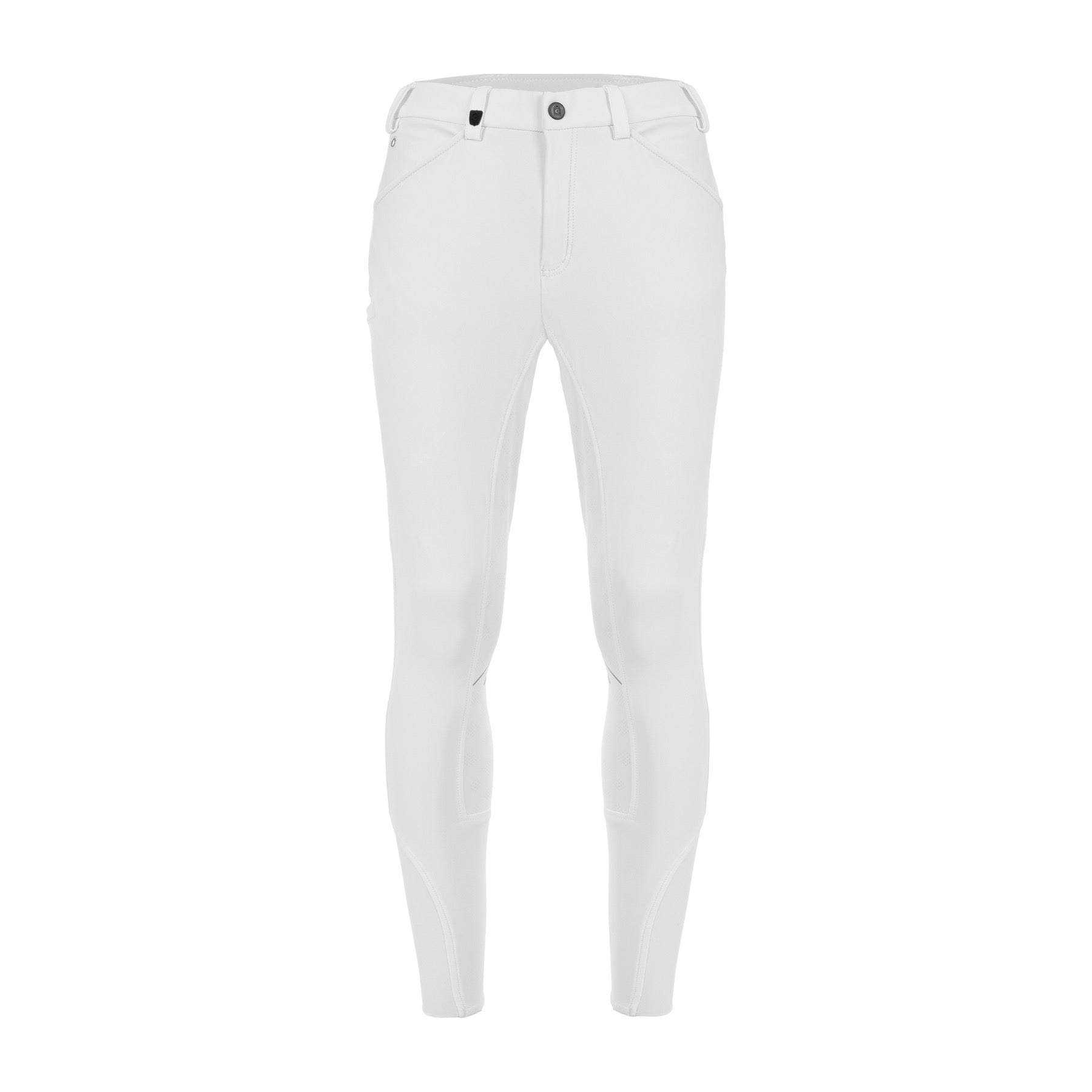 Cavallo CROFTON Mens Full Grip Breeches, White