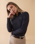 VALA Ladies SPF50+ Sun Protection Shirt, Navy