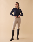 VALA Ladies SPF50+ Sun Protection Shirt, Navy