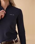 VALA Ladies SPF50+ Sun Protection Shirt, Navy