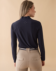 VALA Ladies SPF50+ Sun Protection Shirt, Navy