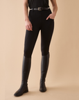 VALA Ladies Sculpt & Smooth Full Grip Riding Breeches, Black